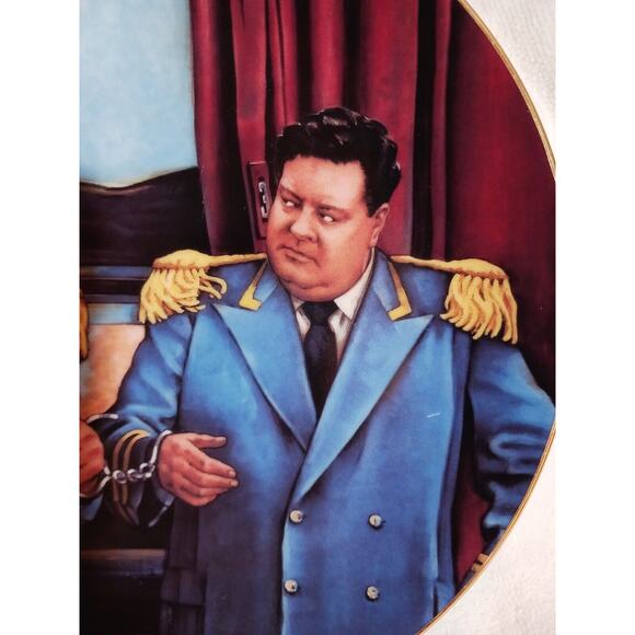 JACKIE GLEASON Hamilton Collection The Only way to Travel Hamilton Plate 3526A - Picture 2 of 12